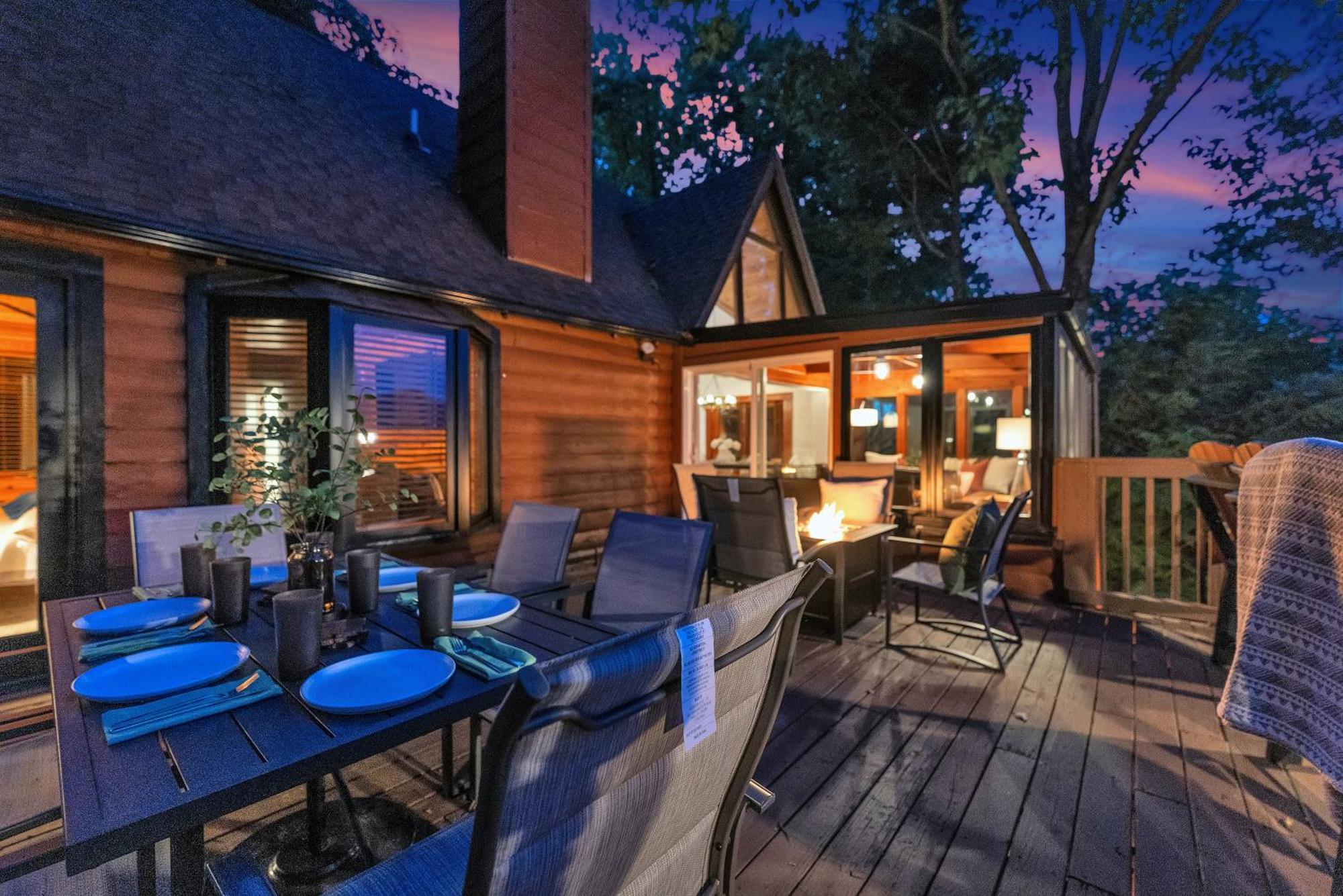 Family Chalet With Sauna, Hottub, Heavenly Views! Mins To Downtown! Gatlinburg Kültér fotó