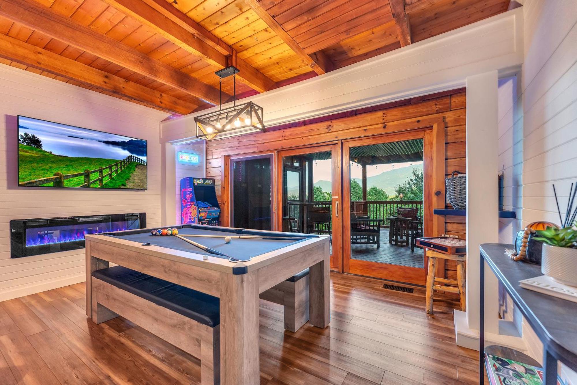 Family Chalet With Sauna, Hottub, Heavenly Views! Mins To Downtown! Gatlinburg Kültér fotó