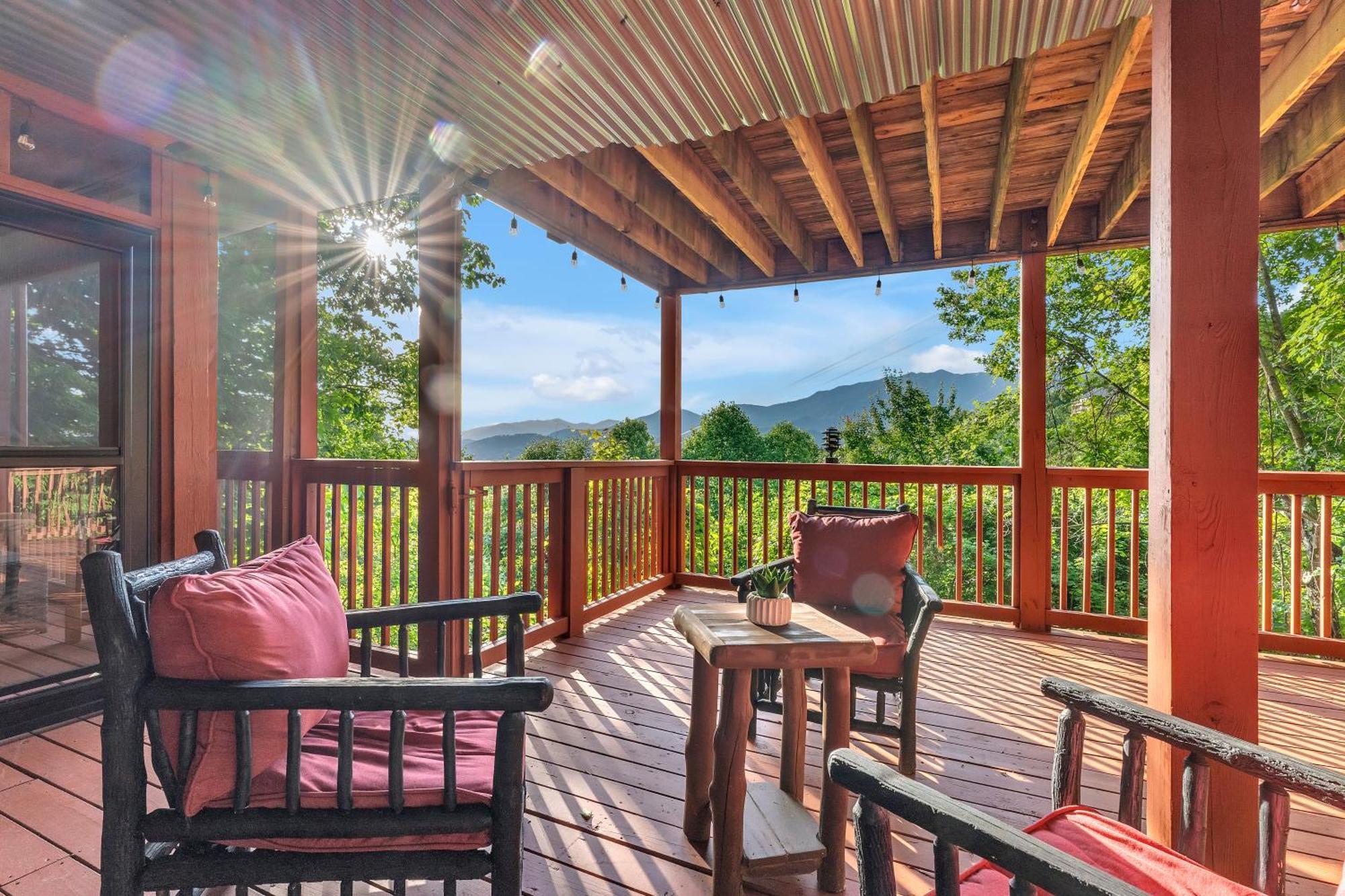 Family Chalet With Sauna, Hottub, Heavenly Views! Mins To Downtown! Gatlinburg Kültér fotó